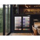Baridi DH273  Back Bar Drinks Fridge/Cooler with Double Sliding Doors, 190L Capacity