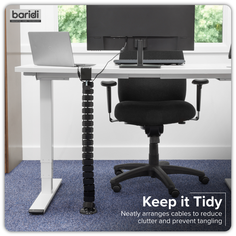 SEALEY DH274 Dellonda Flexible Cable Management System, Clamp-On 1.3m