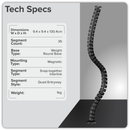 SEALEY DH275 Dellonda Flexible Cable Management System, Magnetic 1.3m