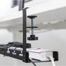 SEALEY DH276 Dellonda Extendable Cable Management Tray 435/730 x 130 x 190 - Black