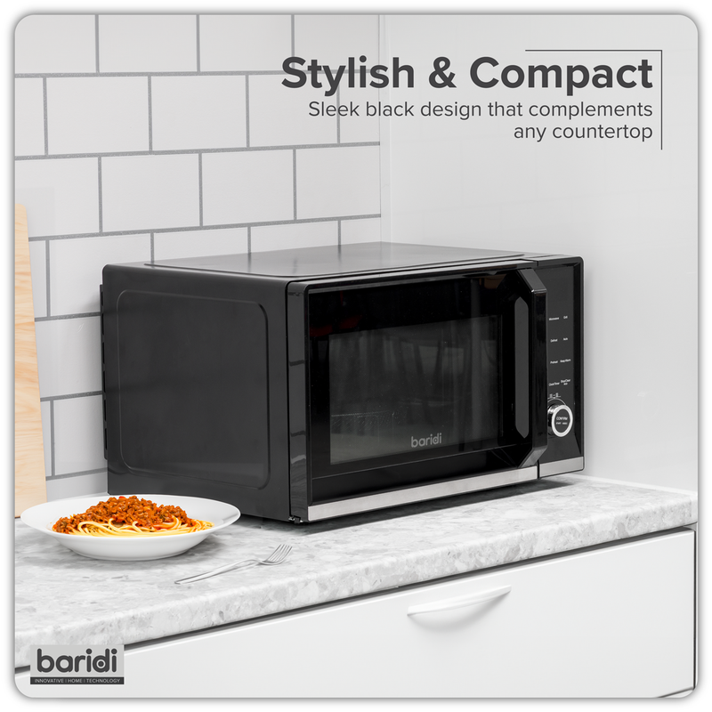 SEALEY DH277 Baridi 7-in-1 Air Fryer Microwave & Grill, 28L Capacity - Black