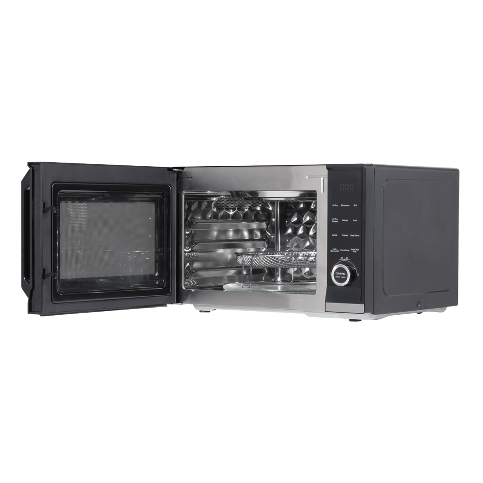 SEALEY DH277 Baridi 7-in-1 Air Fryer Microwave & Grill, 28L Capacity - Black