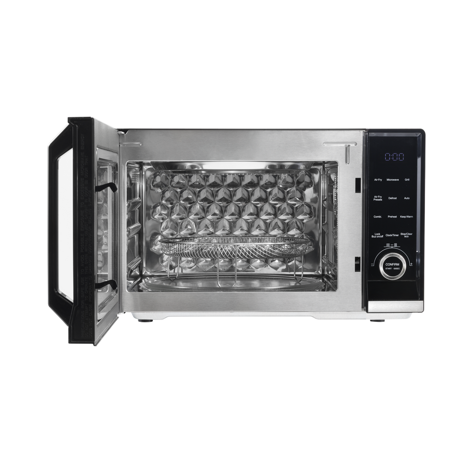 SEALEY DH277 Baridi 7-in-1 Air Fryer Microwave & Grill, 28L Capacity - Black