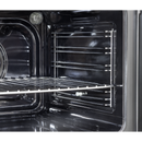 SEALEY DH278 72cm Built-Under Double Oven, 74L Capacity, Energy Rating A - Black