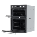 SEALEY DH278 72cm Built-Under Double Oven, 74L Capacity, Energy Rating A - Black