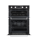 SEALEY DH278 72cm Built-Under Double Oven, 74L Capacity, Energy Rating A - Black