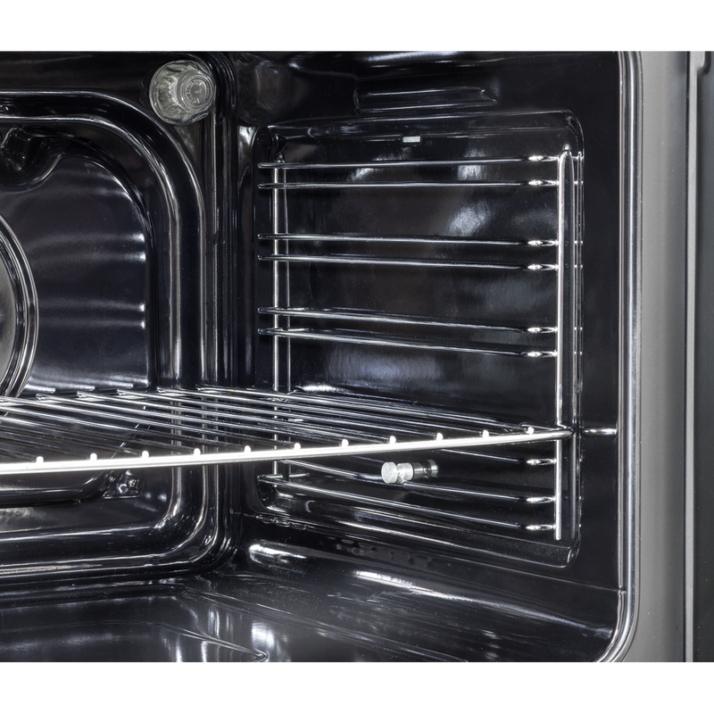 SEALEY DH279 90cm Built-In Double Oven, 88L Capacity, Energy Rating A - Black