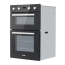 SEALEY DH279 90cm Built-In Double Oven, 88L Capacity, Energy Rating A - Black