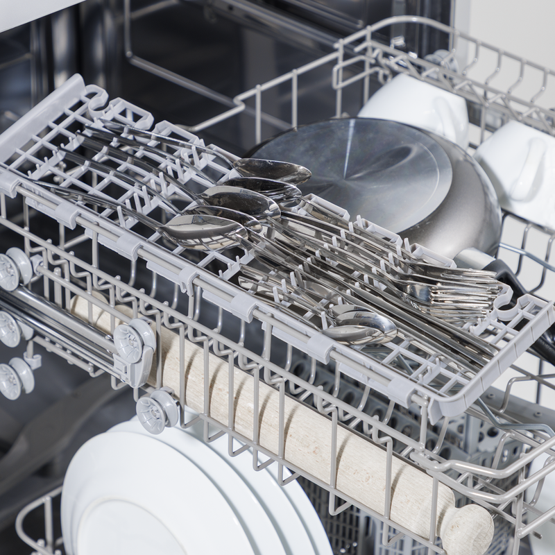 SEALEY DH280 Baridi Regular Sized Freestanding Dishwasher 60cm Wide 13 Place Settings - Silver