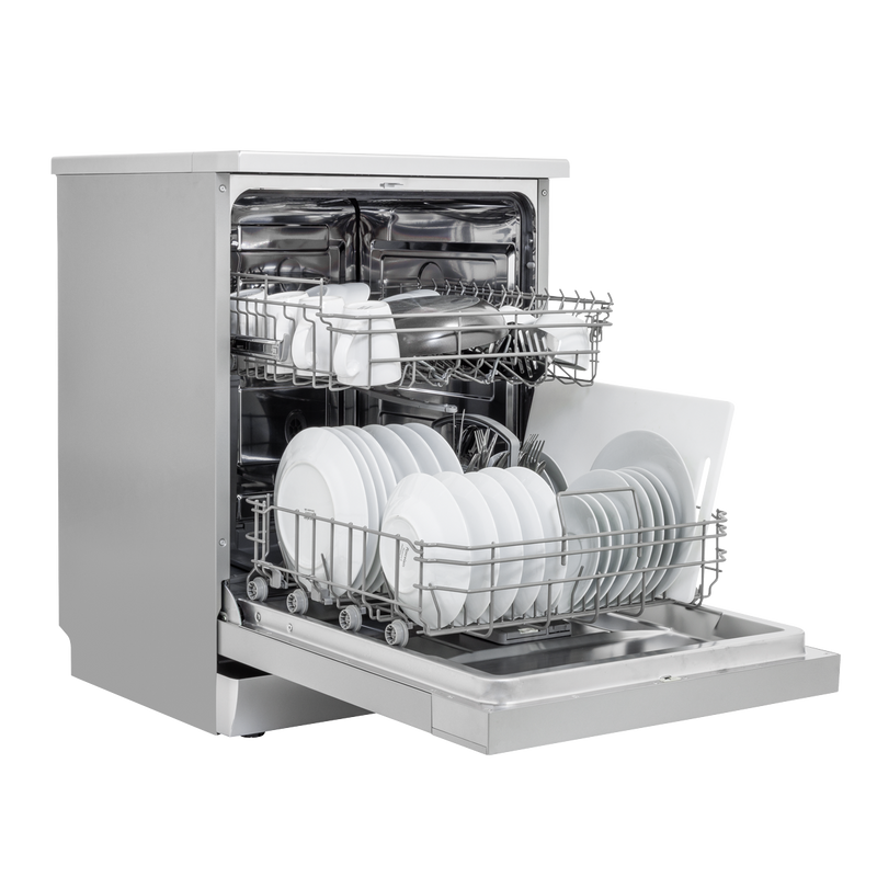 SEALEY DH280 Baridi Regular Sized Freestanding Dishwasher 60cm Wide 13 Place Settings - Silver