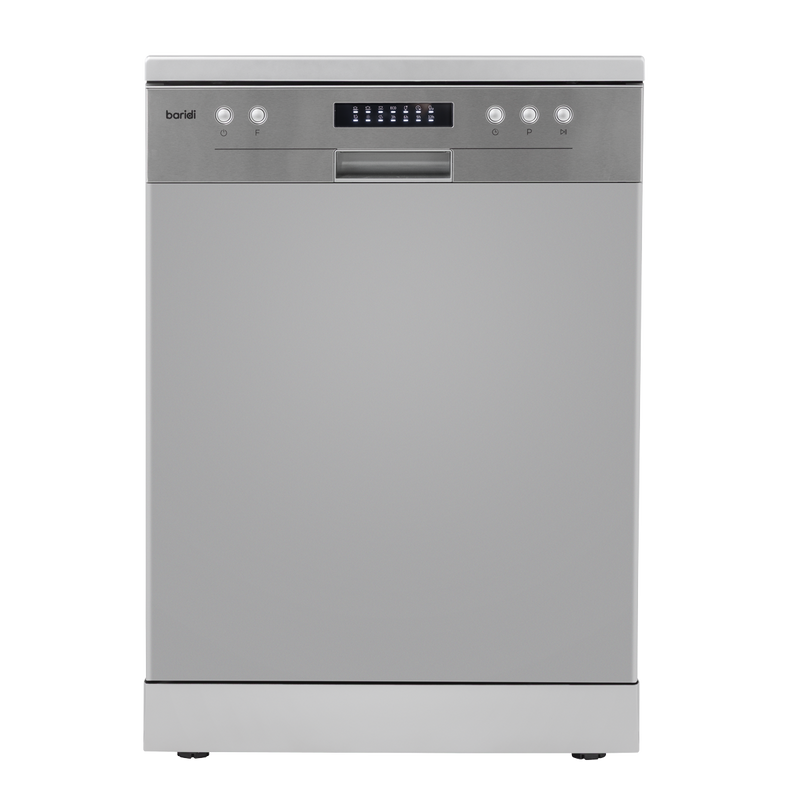 SEALEY DH280 Baridi Regular Sized Freestanding Dishwasher 60cm Wide 13 Place Settings - Silver
