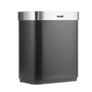 SEALEY DH281 Sensor Bin 50L - Black/Stainless Steel