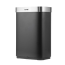 SEALEY DH282 Sensor Bin 65L - Black/Stainless Steel