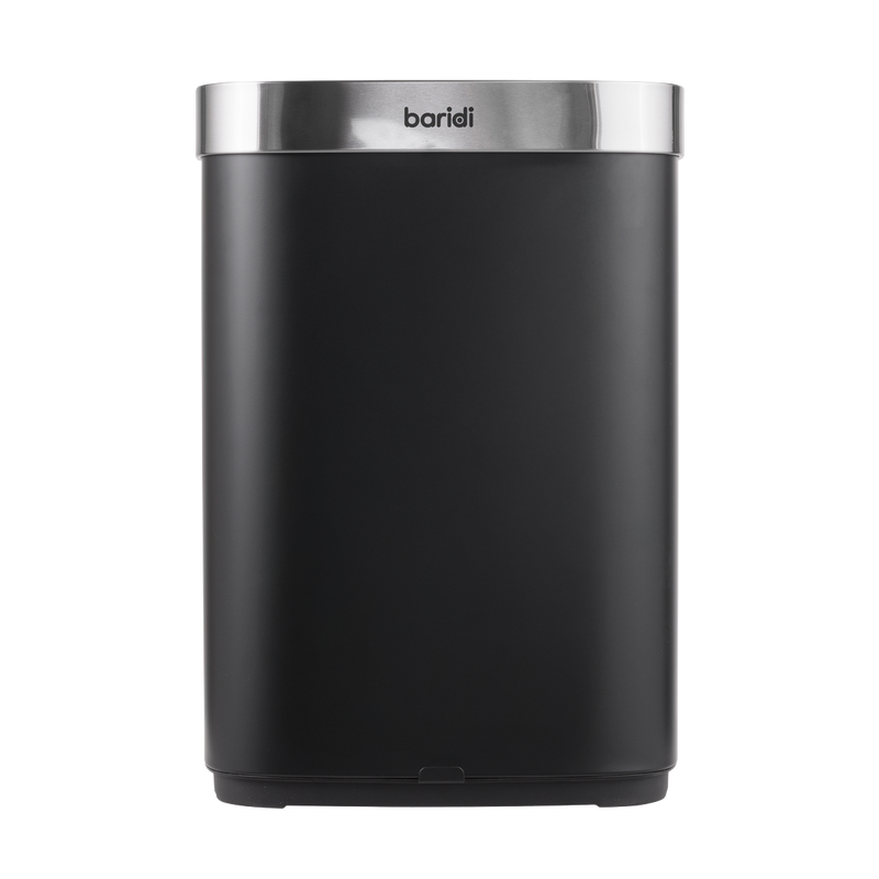 SEALEY DH282 Sensor Bin 65L - Black/Stainless Steel