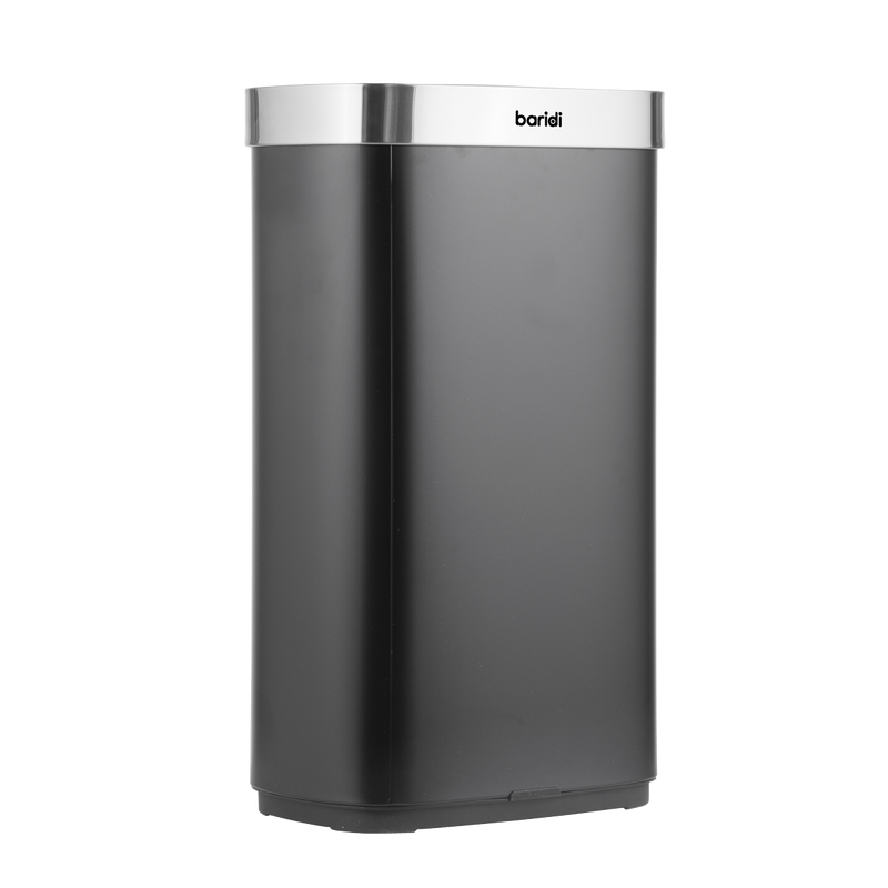 SEALEY DH283 Sensor Bin 80L - Black/Stainless Steel