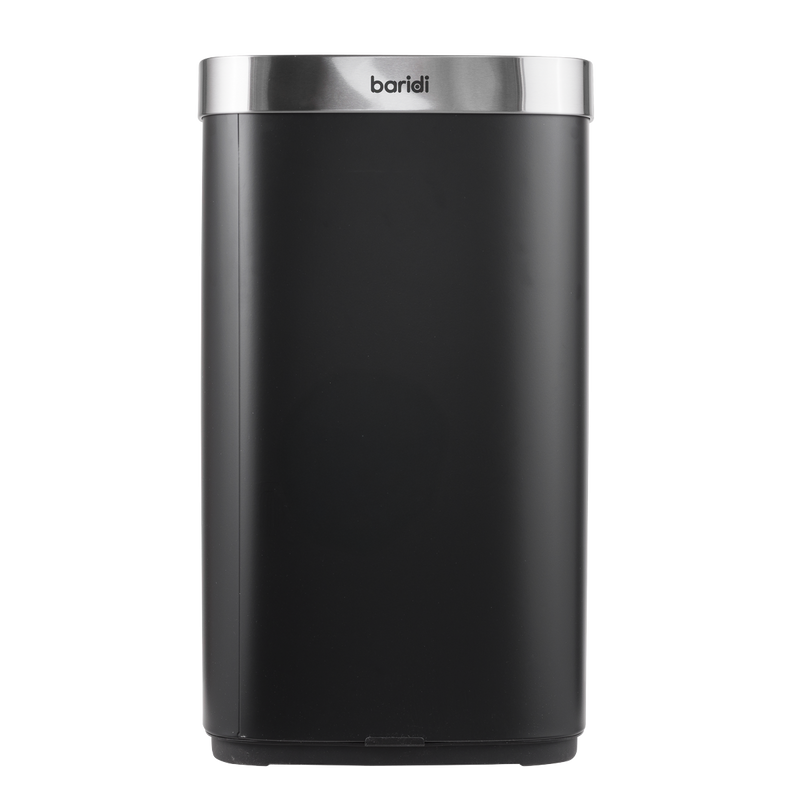 SEALEY DH283 Sensor Bin 80L - Black/Stainless Steel