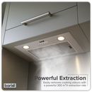 SEALEY DH284 Baridi Cooker Hood with 5 Layer Filter 52cm - Stainless Steel