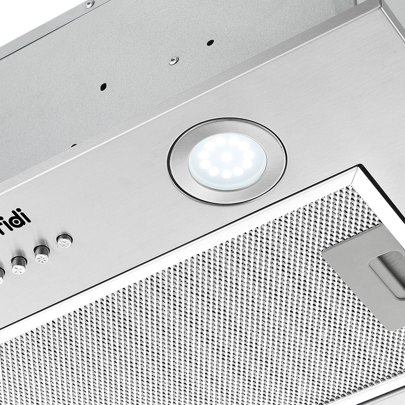 SEALEY DH284 Baridi Cooker Hood with 5 Layer Filter 52cm - Stainless Steel