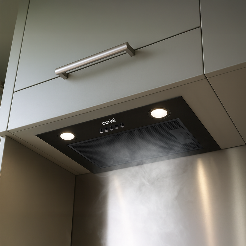 SEALEY DH285 Baridi Cooker Hood with 5 Layer Filter 52cm - Black