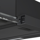 SEALEY DH287 Baridi Telescopic Cooker Hood with Aluminium Filters 60cm - Black