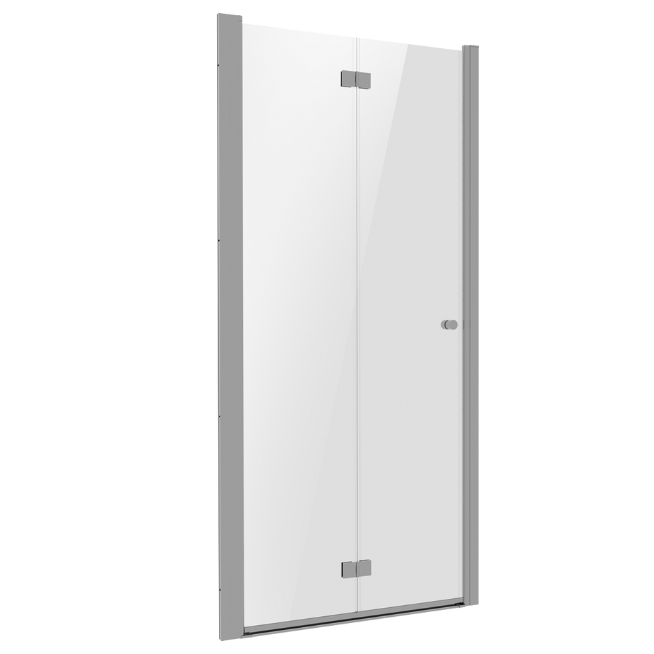 Sealey DH305 Bi-Fold Shower Door 800 x 1850mm, 6mm Tempered Glass, Reversible - Chrome