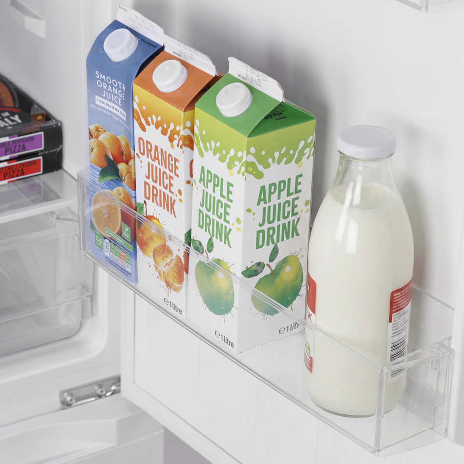 Baridi DH326  60/40 Smart Frost Fridge Freezer 227L Capacity – White
