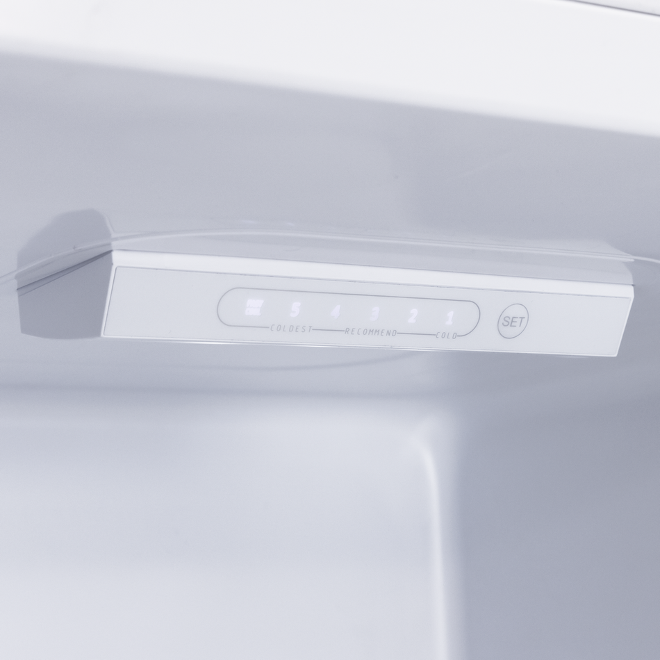 Baridi DH328 50/50 Smart Frost Fridge Freezer 254L Capacity – White