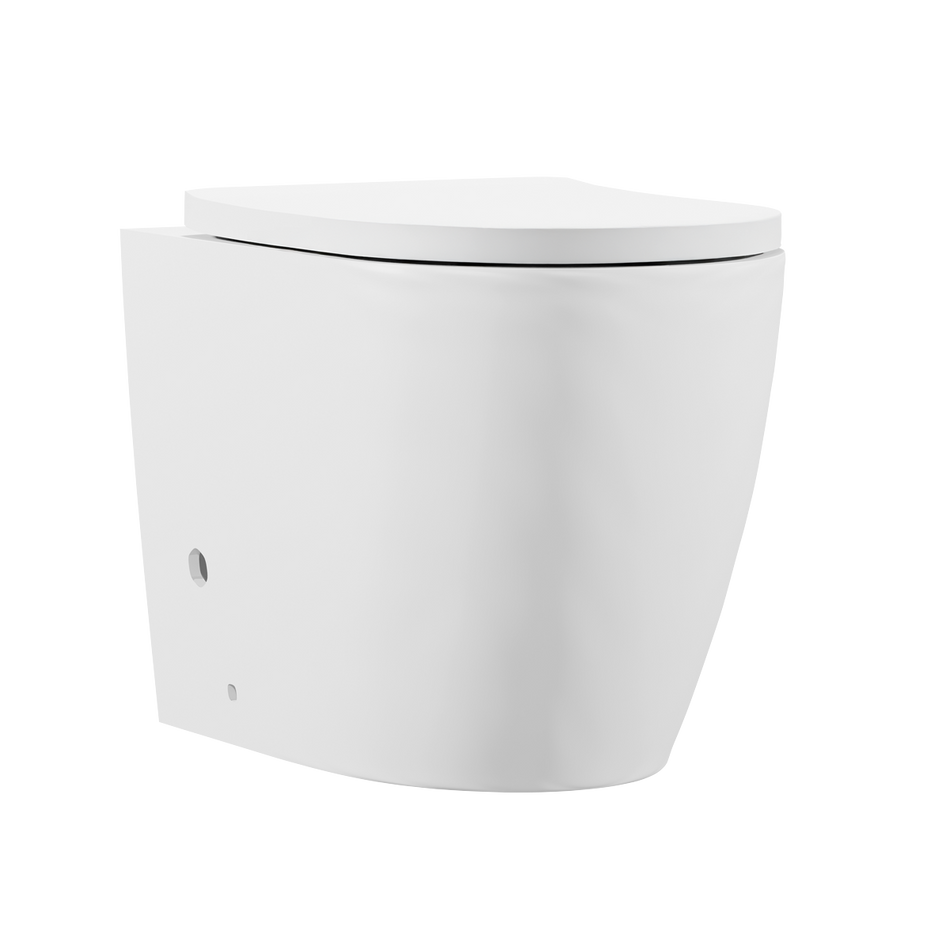 Sealey DH334 Back-to-Wall Toilet with Soft Close Seat & Rimless Flush – White