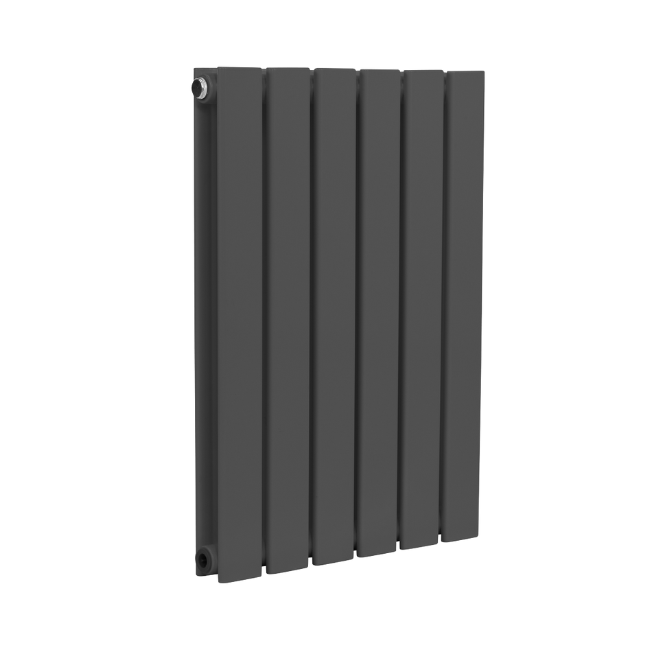 Baridi DH338 Horizontal Radiator Contemporary Double Flat Panel Design 420 x 600mm – Anthracite