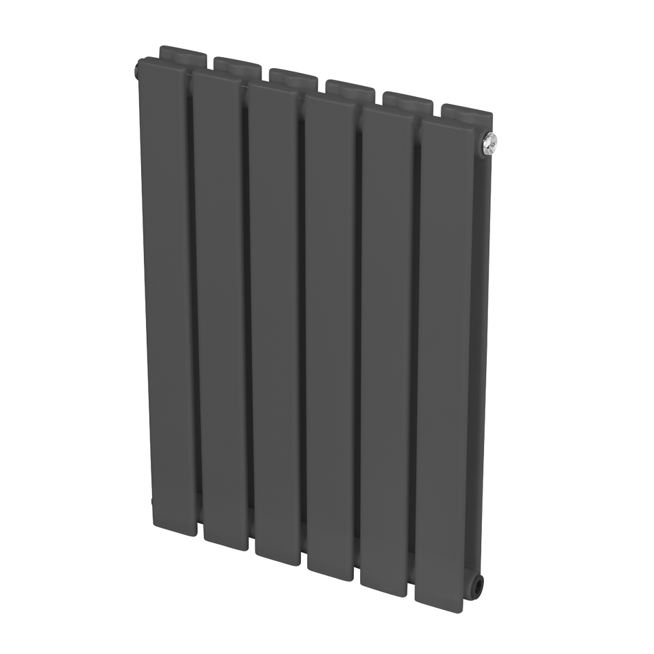 Baridi DH338 Horizontal Radiator Contemporary Double Flat Panel Design 420 x 600mm – Anthracite