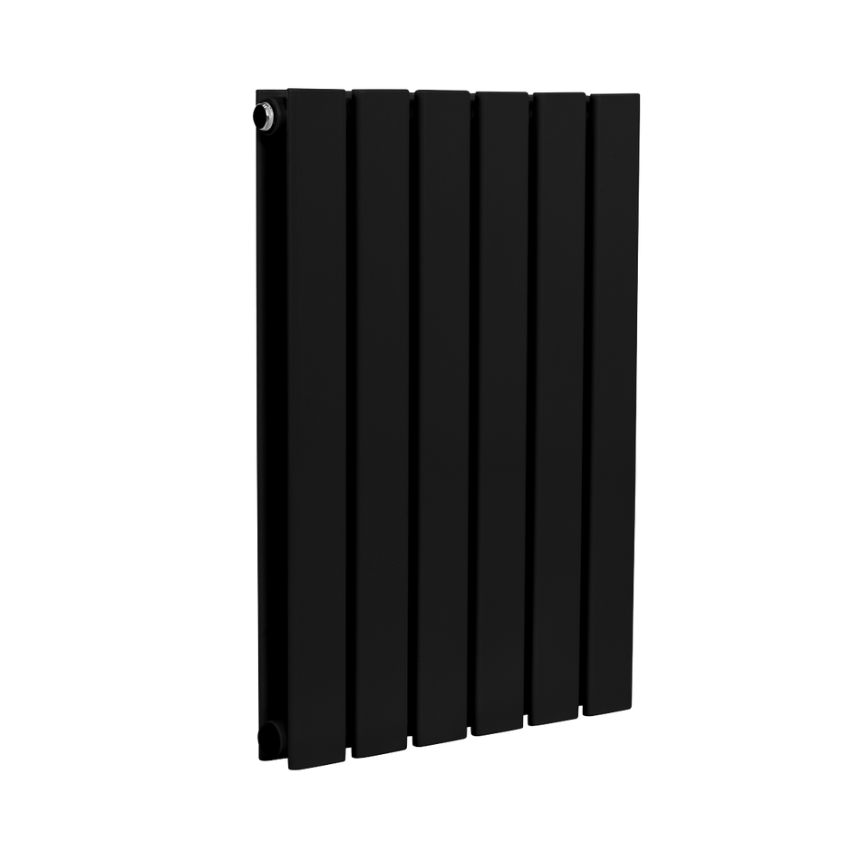 Baridi DH343 Horizontal Radiator Contemporary Double Flat Panel Design 600 x 420mm – Black