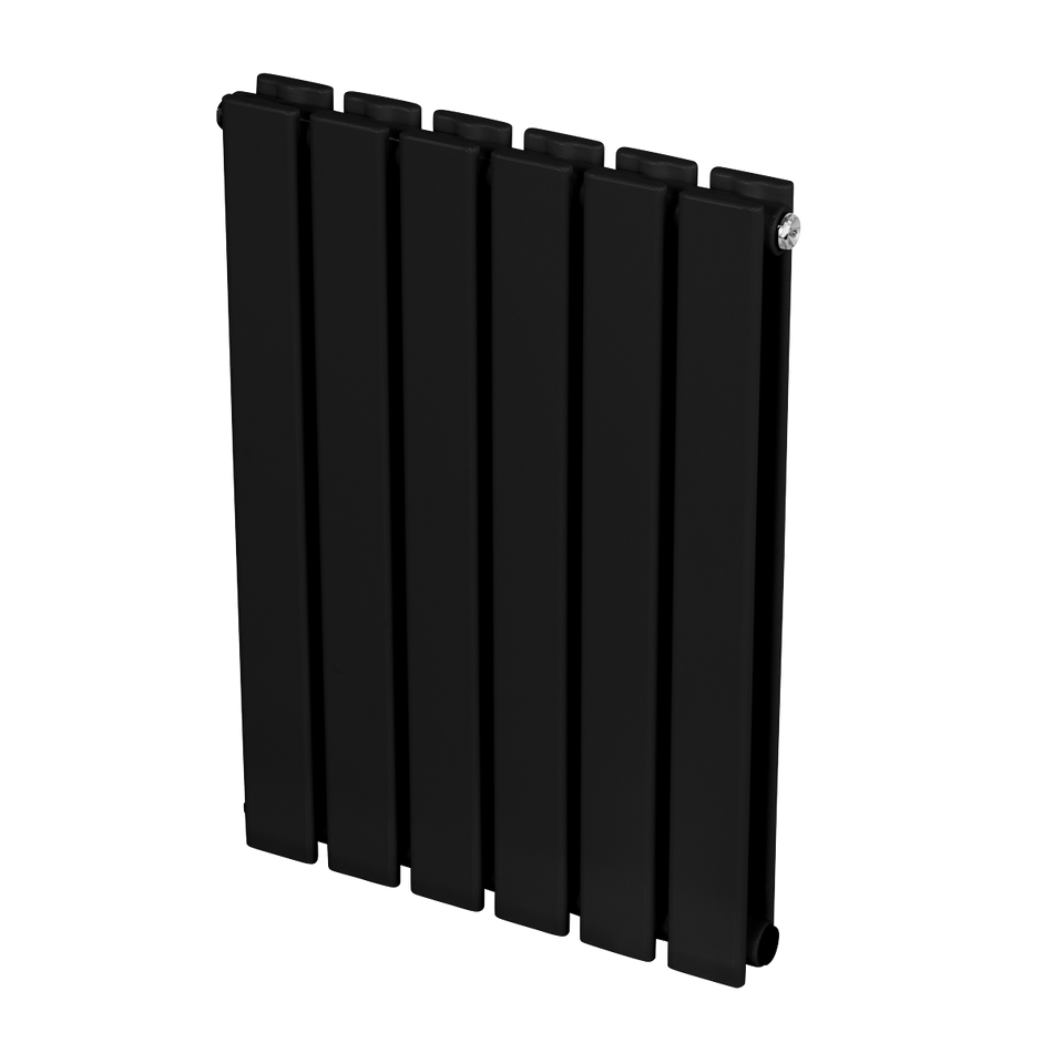 Baridi DH343 Horizontal Radiator Contemporary Double Flat Panel Design 600 x 420mm – Black