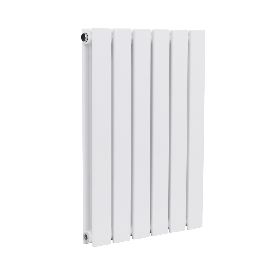 Baridi DH348 Horizontal Radiator Contemporary Double Flat Panel Design 600 x 420mm – White