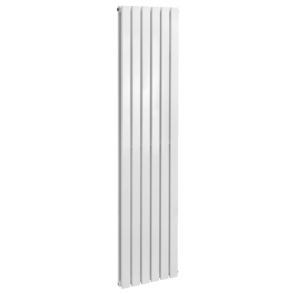 Baridi DH355 Vertical Radiator Contemporary Double Flat Panel Design 420 x 1800mm – White