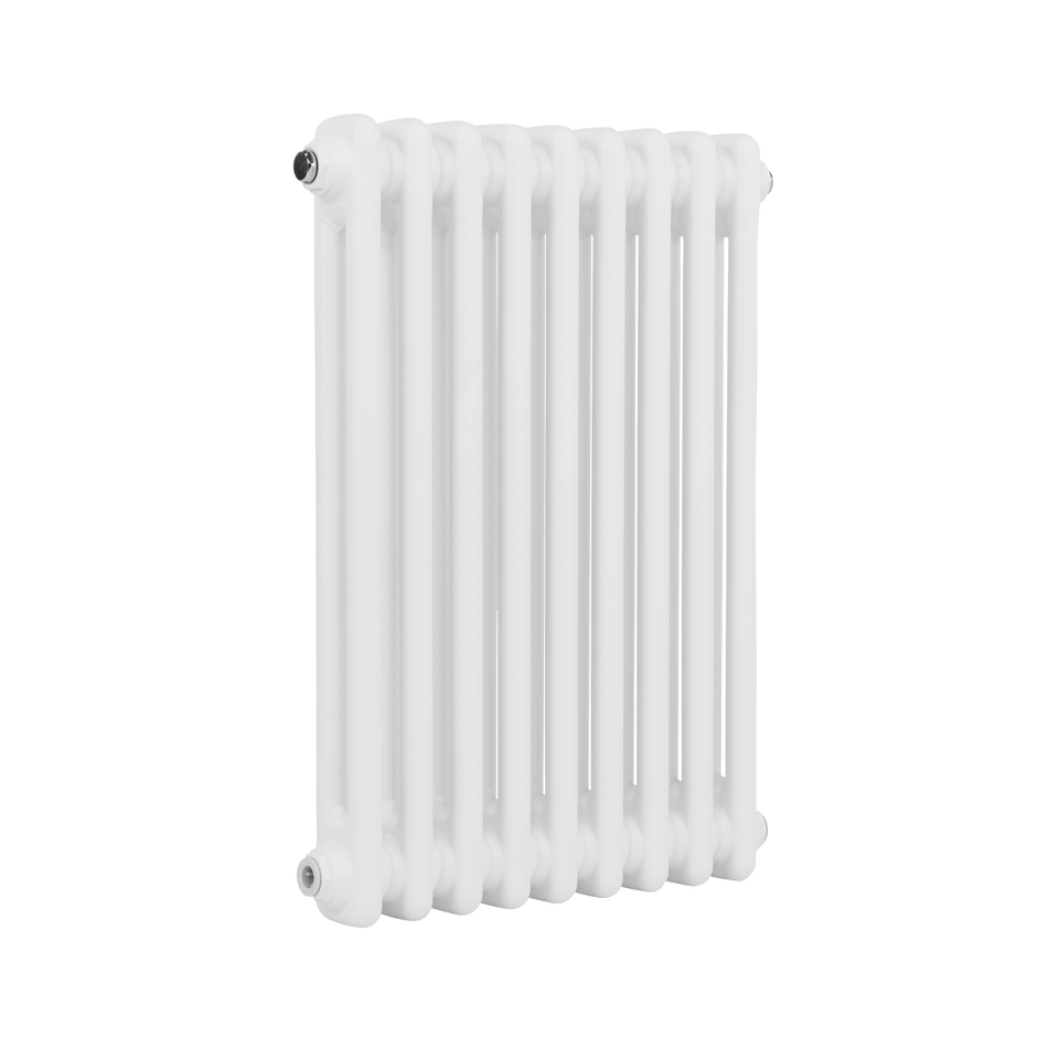 Baridi DH366 Horizontal Traditional 2 Column Radiator 600 x 427mm – White