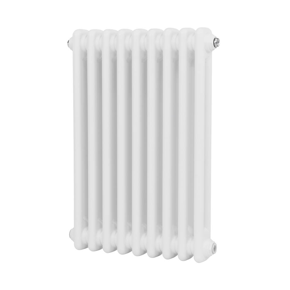 Baridi DH366 Horizontal Traditional 2 Column Radiator 600 x 427mm – White