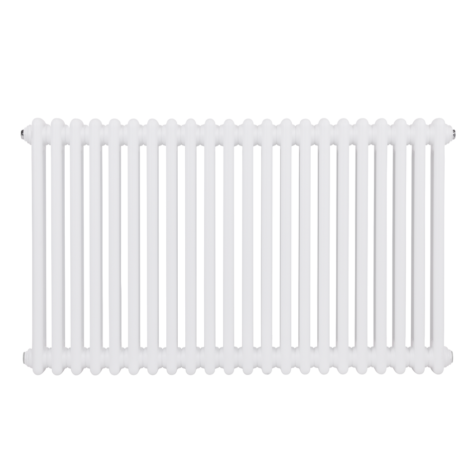 Baridi DH369 Horizontal Traditional 2 Column Radiator 600 x 1012mm – White