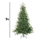 Dellonda DH46  Artificial Hinged Christmas Tree 7ft(210cm)