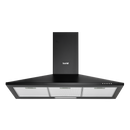 Baridi DH59  Cooker Hood, Chimney Style with Carbon Filters 90cm - Black
