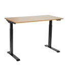 Dellonda DH66  Single Motor Ultra-Quiet Adjustable-Height Electric Sit/Stand Desk - Oak Desktop