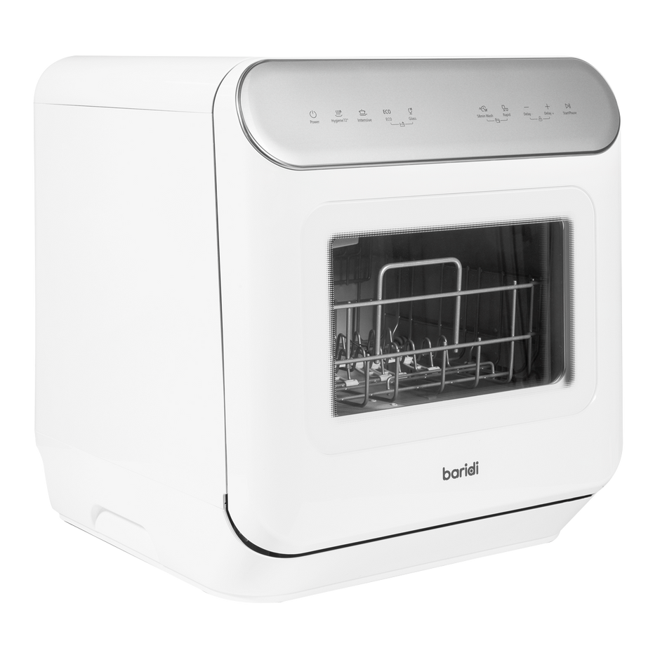 Baridi DH72  Tabletop Dishwasher 3 Place Settings 6L Capacity