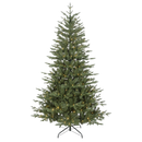 Dellonda DH81  Pre-Lit Hinged Christmas Tree with 270 Warm White LED Lights 6ft(180cm)