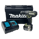 Makita DHP482SFO 18V LXT Olive Green Combi Drill 1x BL1830B Battery & Charger with Case