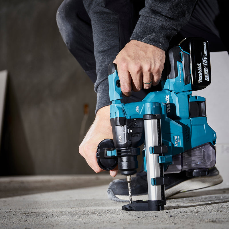 Makita DHR183 cordless 18mm SDS-PLUS rotary hammer powered by 18V LXT® Li-Ion battery - Body only