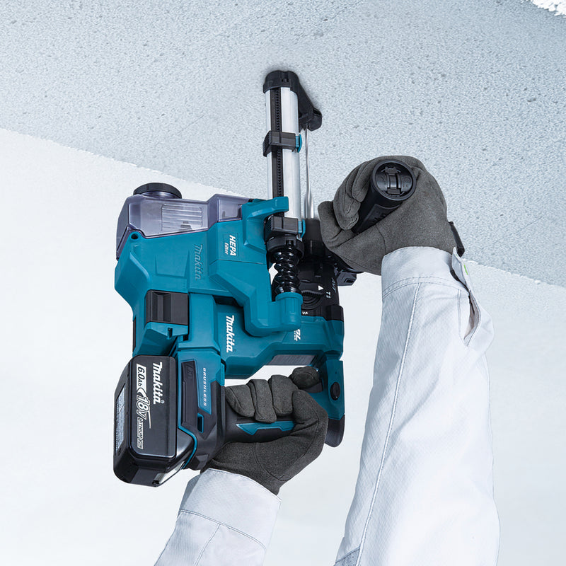 Makita DHR183 cordless 18mm SDS-PLUS rotary hammer powered by 18V LXT® Li-Ion battery - Body only