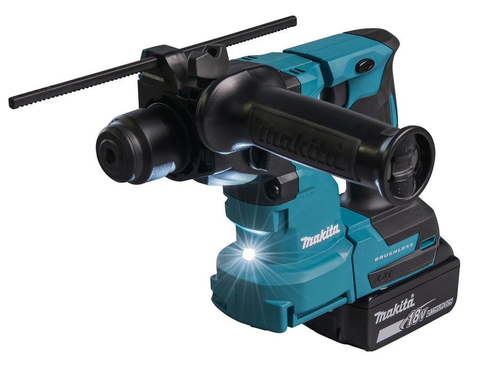 Makita DHR183Z cordless 18mm SDS-PLUS rotary hammer powered by 18V LXT® Li-Ion battery - Body only