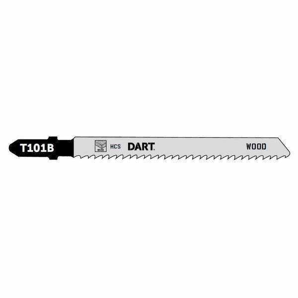 DART DJB11  T101B Wood Cutting Jigsaw Blade - Pk 5