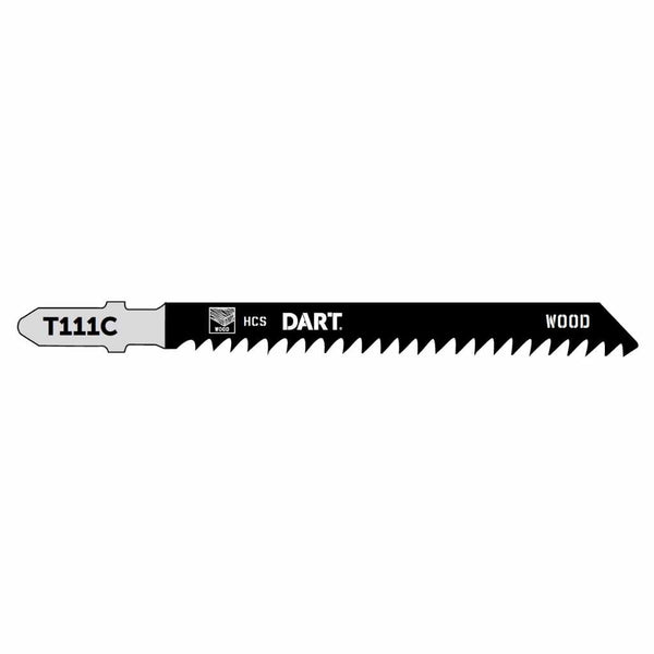DART DJB14  T111C Wood Cutting Jigsaw Blade - Pk 5