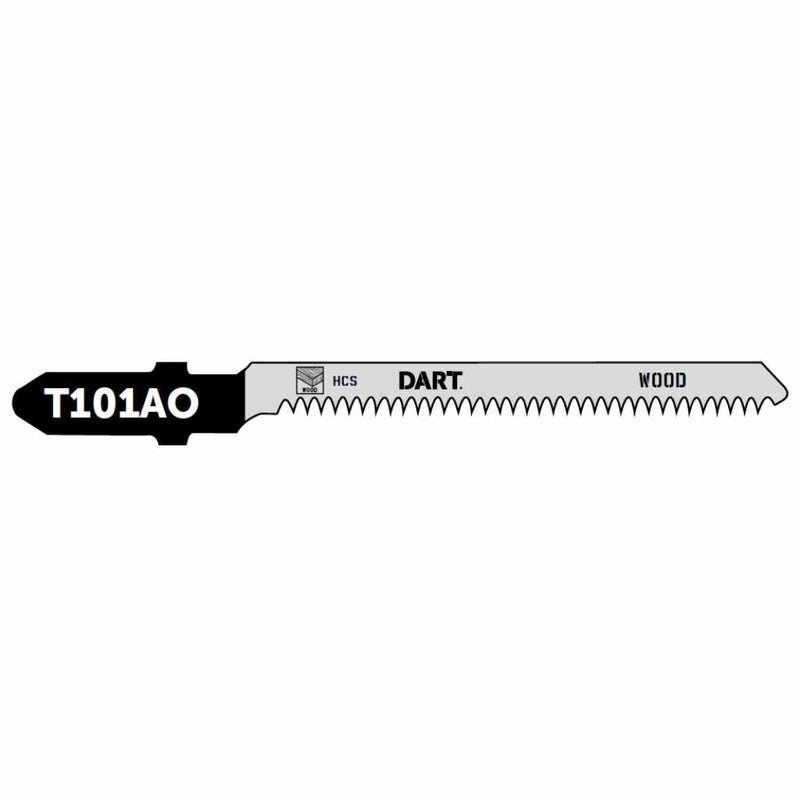 DART DJB15  T101AO Wood Cutting Jigsaw Blade - Pk 5
