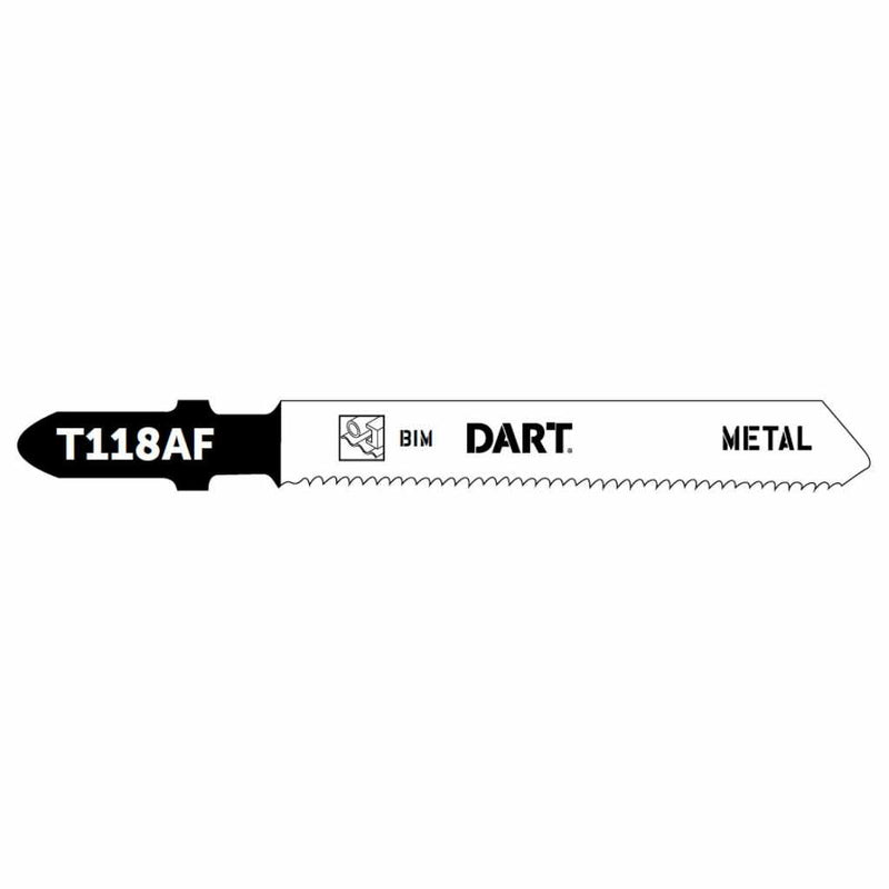 DART DJB35  T118AF Metal Cutting Jigsaw Blade - Pk 5